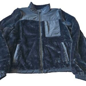 DKNY Black Teddy Jacket Cozy and Stylish